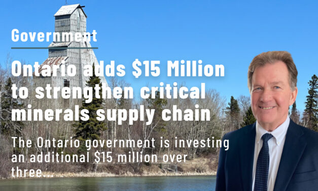 Ontario Adds $15 Million to Critical Minerals Fund